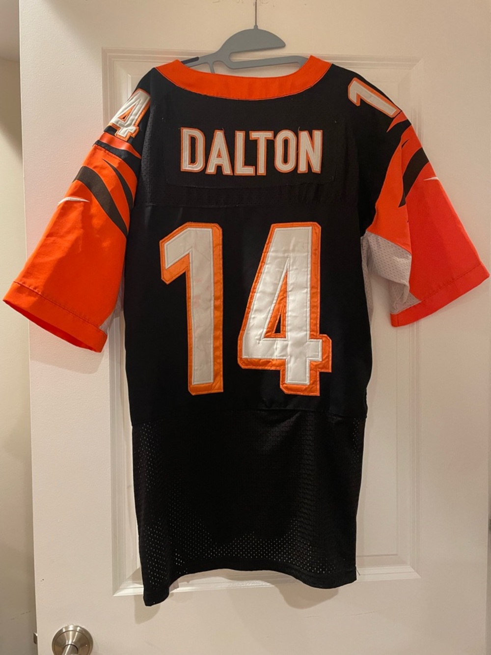 VINTAGE Andy Dalton Cincinnati Bengals  Football Jersey - Black & Orange